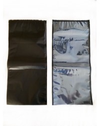 11"x24" Clear/Black 5mil Vacuum Bags (50 per pack)