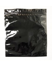 15"x17" Black/Black  Zipper Bags (100 per pack)