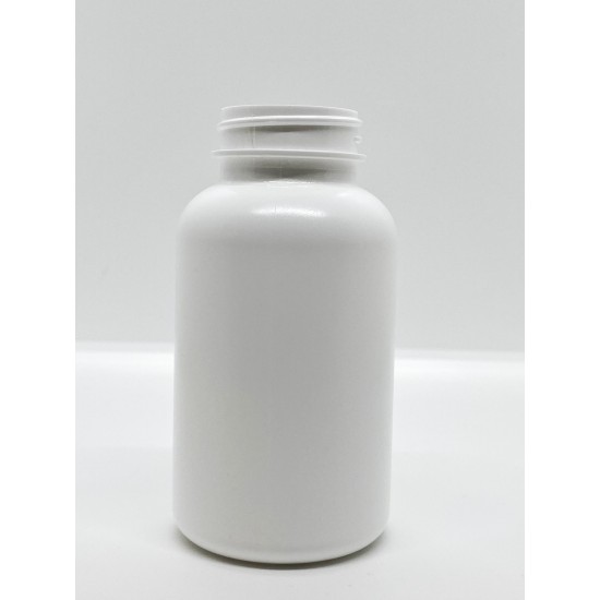 200cc White HDPE Packer Bottle - 12/case (as low as $0.179/bottle)