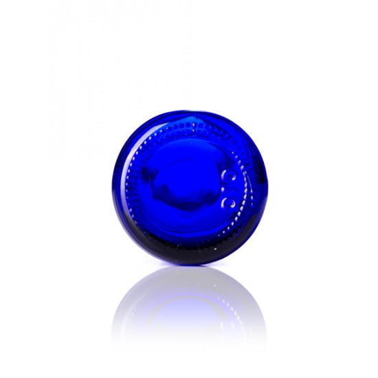 1oz Cobalt Blue Glass Bottle - 288 bottles/case ($0.39 per bottle)