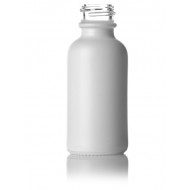 1oz White Glass Bottle - 180 bottles/case ($0.50 per bottle)