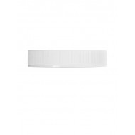 53-400 Smooth White Cap with Pressure Sensitive Liner - 1300 caps/case ($0.17 each, Discounts for high order quantities)