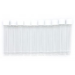Preroll Vials Glass with White Child Resistant Cap - 200 per pack ($0.43 per vial)