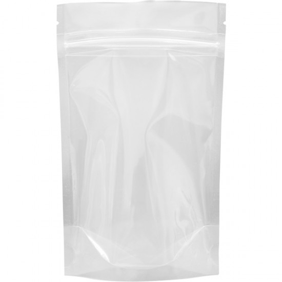7.5"x11.5"x3.5" Clear Stand Up Pouches
